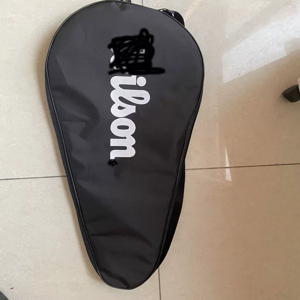 Tennis Racket Cover Bag, Single Tennis Racket Bag, Shoulder Bag, Adult Racket Bag, Oxford Cloth Tennis Racket Bag, Waterproof and Wear-Resistant