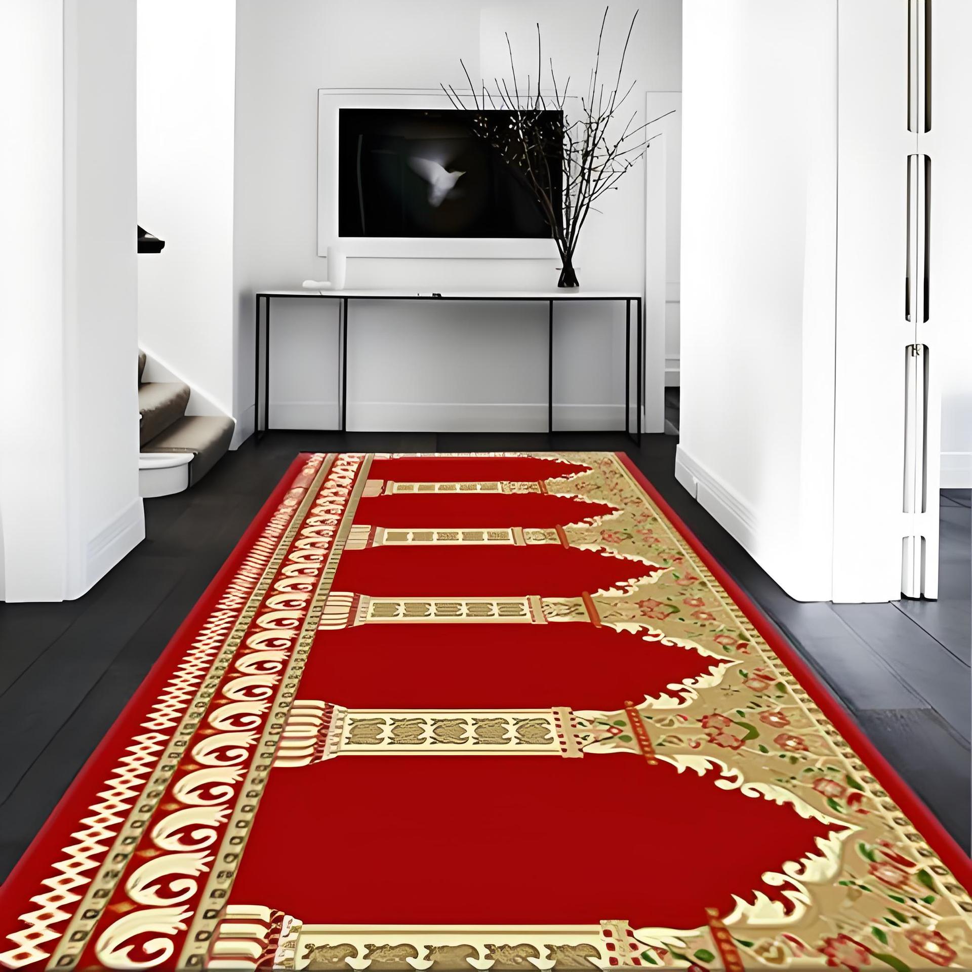 Alfombra de sala de estar doméstica transfronteriza cortable pasillo puerta de entrada lavado con agua en la alfombra de la casa