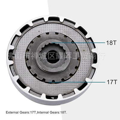 Other drive systems – Curved Beam Beach Motorcycle - 18t-manual-thai-honda-110ft110s125-3-piece-clutch-without-small-parts