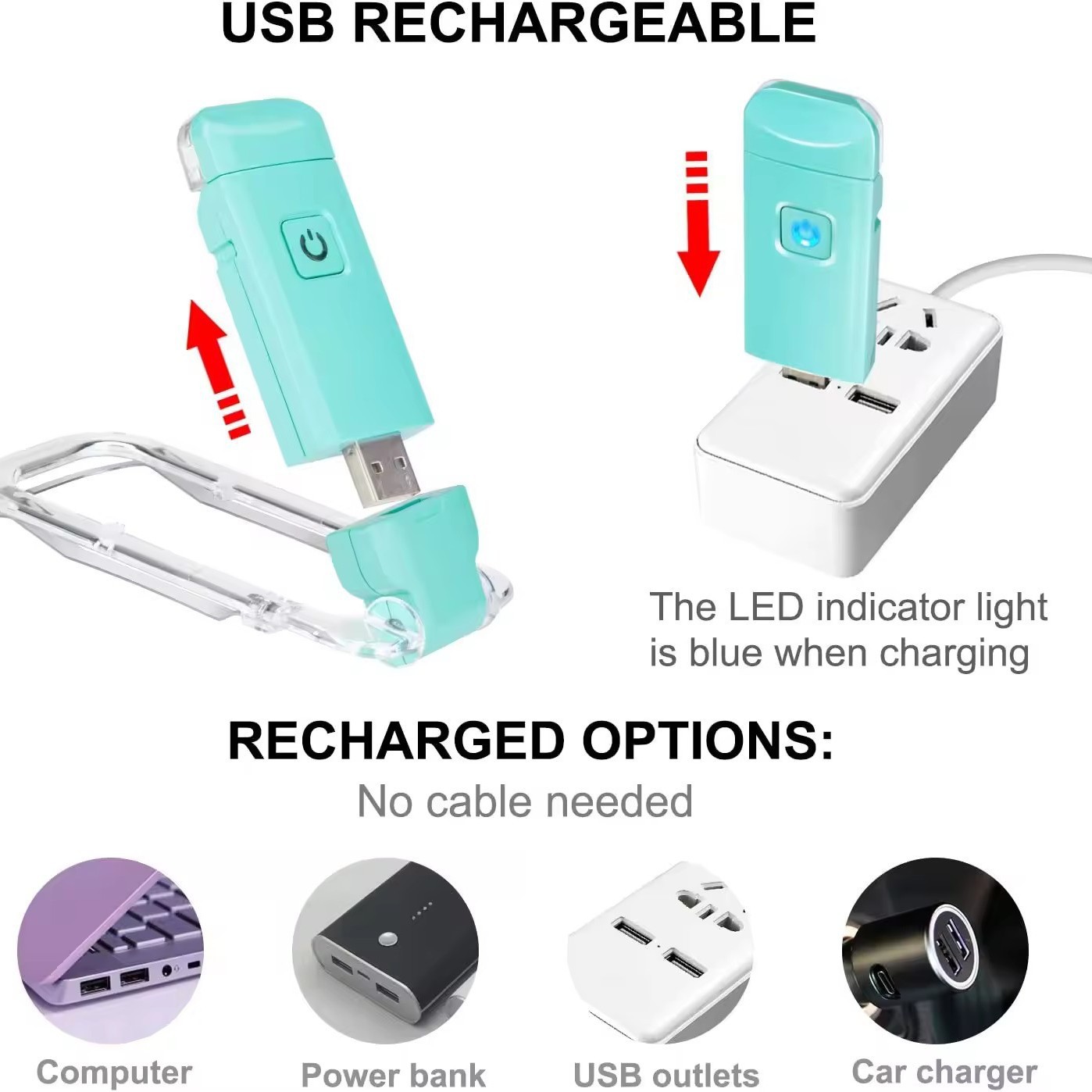 Inventario explosivo multifuncional tarjeta USB recargable lámpara de libro lámpara de banda de música lámpara de lectura de libros certificación de lámpara de lectura USB