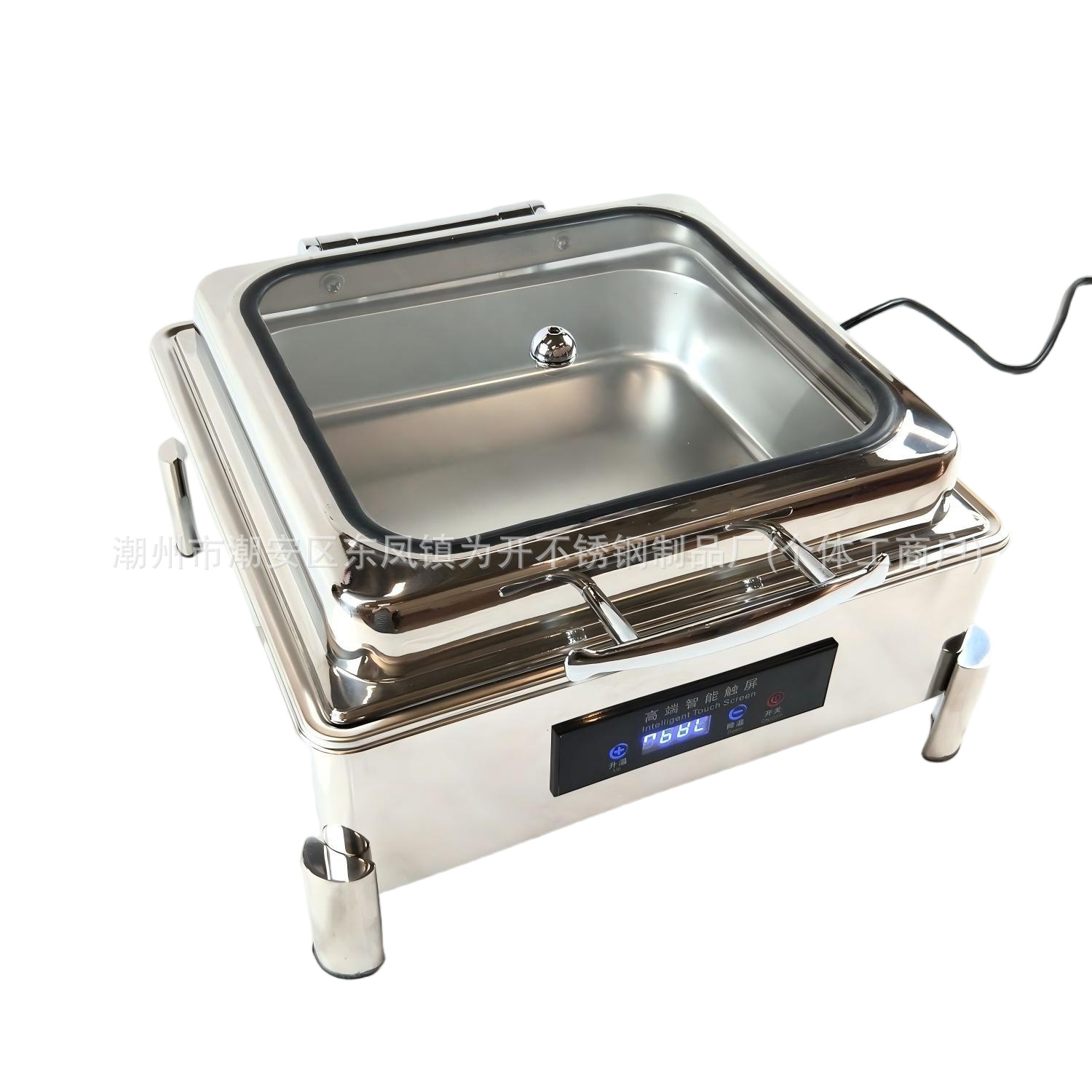 Horno de aislamiento térmico buffet de acero inoxidable de lujo horno de calentamiento eléctrico de desayuno comercial horno Buffy solapa de cocina caliente del Hotel image 28
