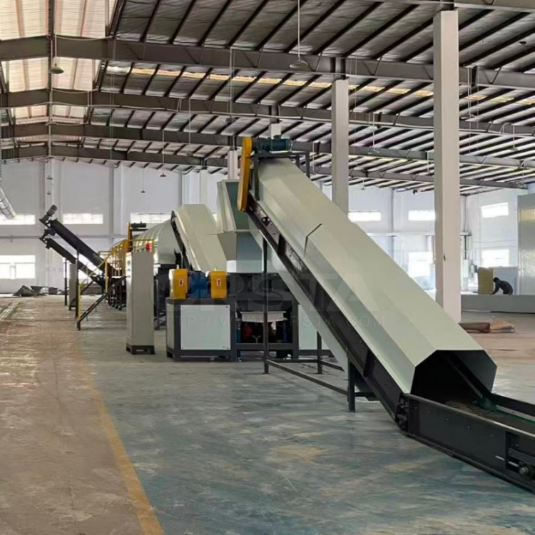 一次性废点滴瓶处理设备 PP输液瓶去盖处理分选粉碎清洗机械