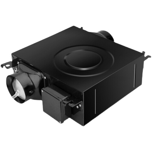 Green Island Wind Thin Profile Pipe Fan One-Way New Air Inlet Home Ventilator Commercial Fan New Air System