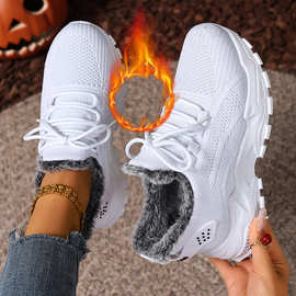 跨境爆款棉鞋女靴防寒保暖女棉靴加绒加厚cozy雪地靴代发大码45