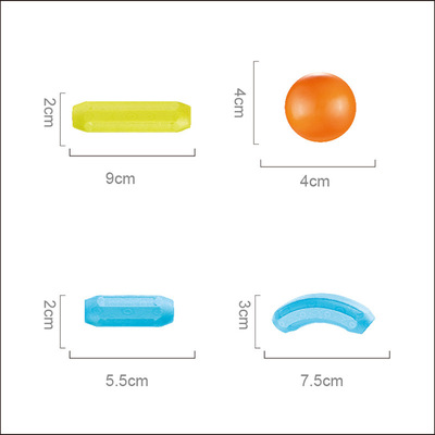 Cross border Amazon education mechanism DIY Assemble bulk Magnetic wand suit parts Toys