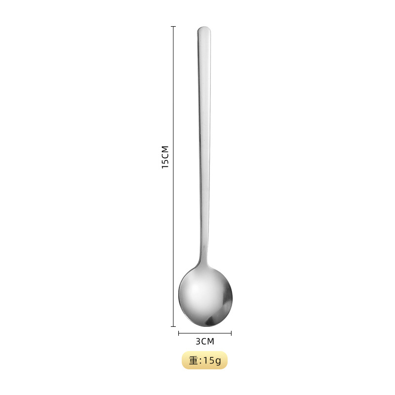 15cm 원형 스푼 실버(런닝 볼륨 모델)