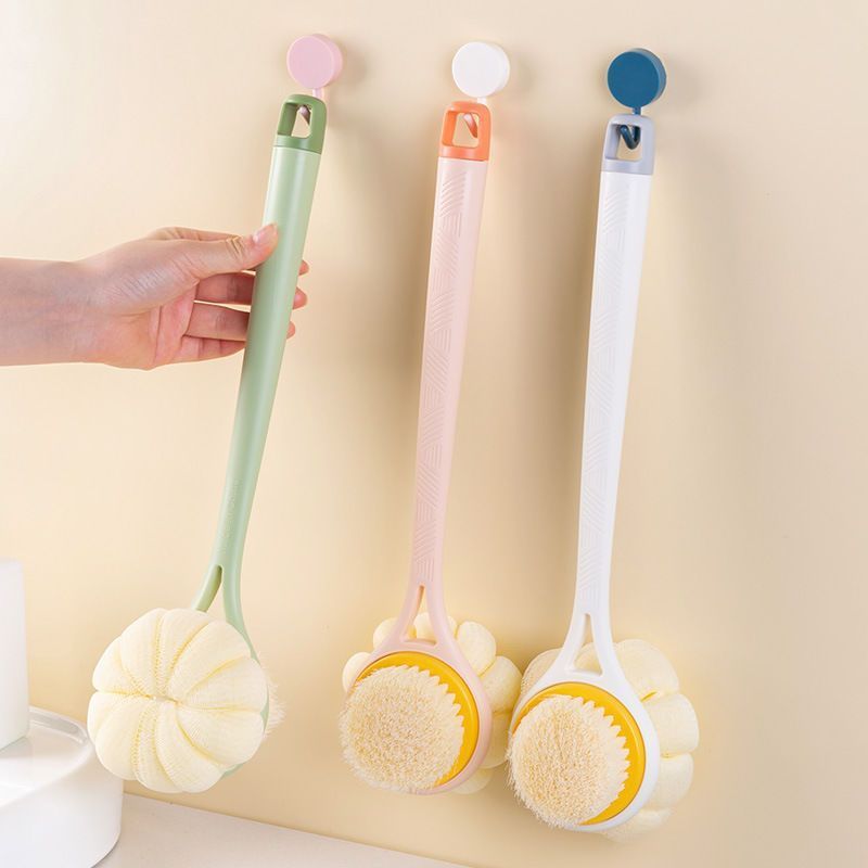 バスブラシ バックスクラブ 柔らか毛バスボール 両面 41×10cm|undefined