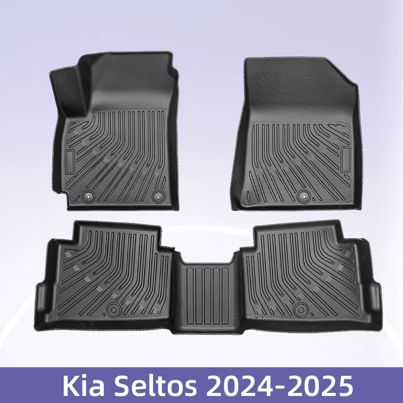Подходит для Kia Kia Seltos2024-2025 3D всепогодный материал TPE коврик хвост коврик