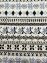 新款羊羔毛提花面料 鞋材箱包提花针织面料 玩具针织用毛线面料