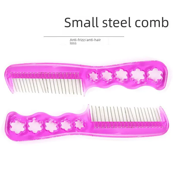 Wig Small Steel Comb Wig Care Comb Wholesale Comb Wig Small Steel Comb for Combing Wigs