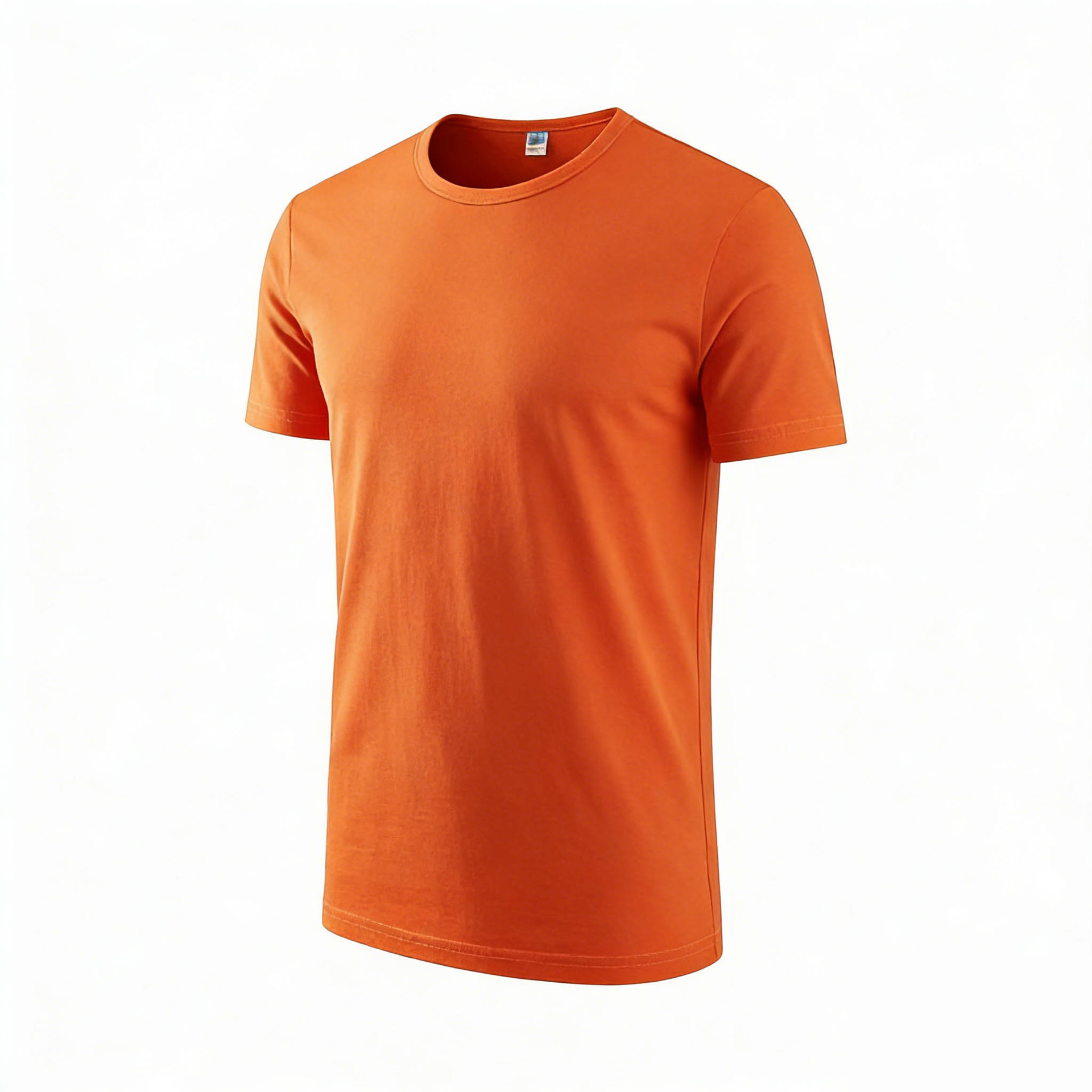 Verano secado rápido cuello redondo camiseta de manga corta camiseta cultural impresión de ropa de trabajo camiseta publicitaria ropa deportiva personalizada al por mayor