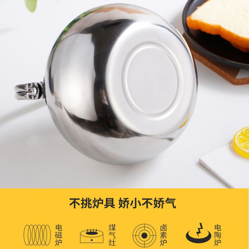Hotel tetera de acero inoxidable tetera de té restaurante tetera de té tetera de vino amarillo tetera de hervidor con filtro Ling