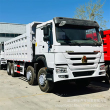 出口非洲二手重汽豪沃HOWO双驱6x4卡车头10轮6轮牵引车半挂自卸车