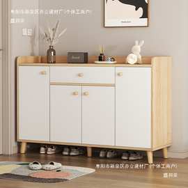 实木鞋柜家用门口室内入户玄关柜新款2025简易靠墙储物柜鞋架