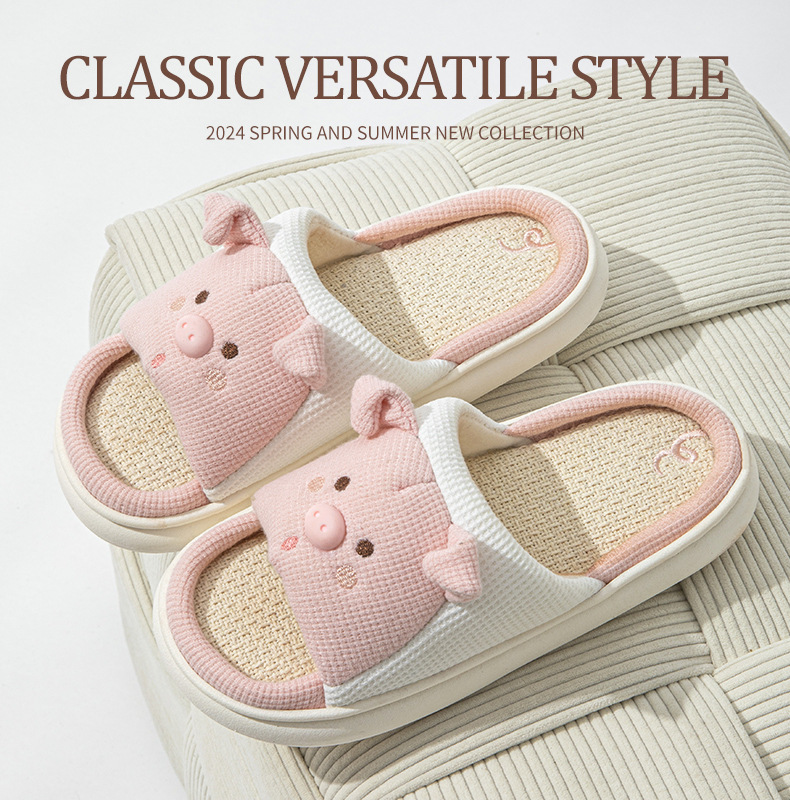 Unisex Casual Cartoon Open Toe Home Slippers display picture 10