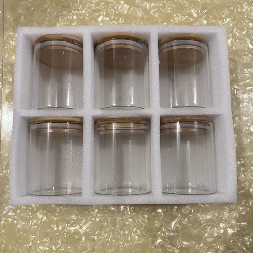 Square high borosilicate glass sealing jar, multifunctional storage container, kitchen grain and cereal sealing jar manufacturer