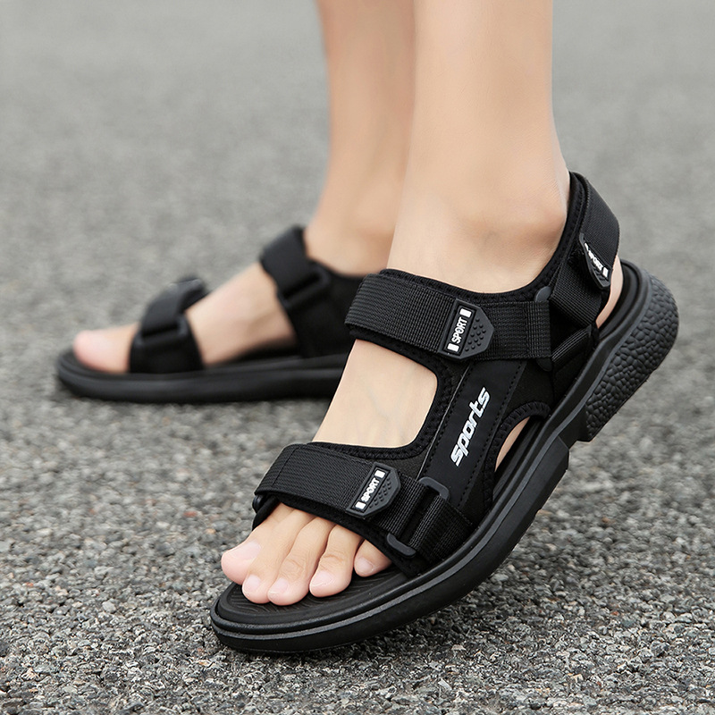 Sandali da spiaggia estivi nuovi, comodi e casual, da uomo, con suola morbida, alla moda, per esterni, per lavoro, disponibili in pronta consegna._voghion.com