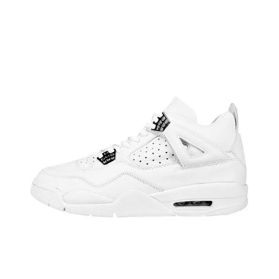 Баскетбольные кроссовки (Air Jordan) унисекс, белая противоскользящая подошва, мягкая пятка