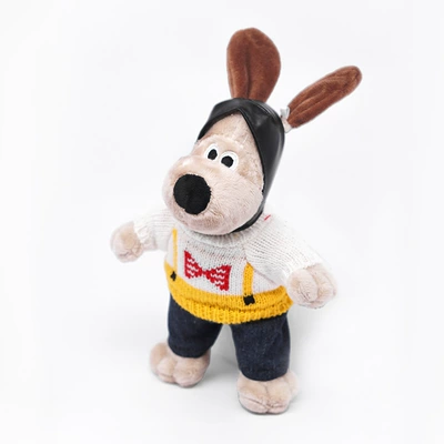 Car Interior Ornaments, Car ornaments - yellow-and-white-sweater-dog