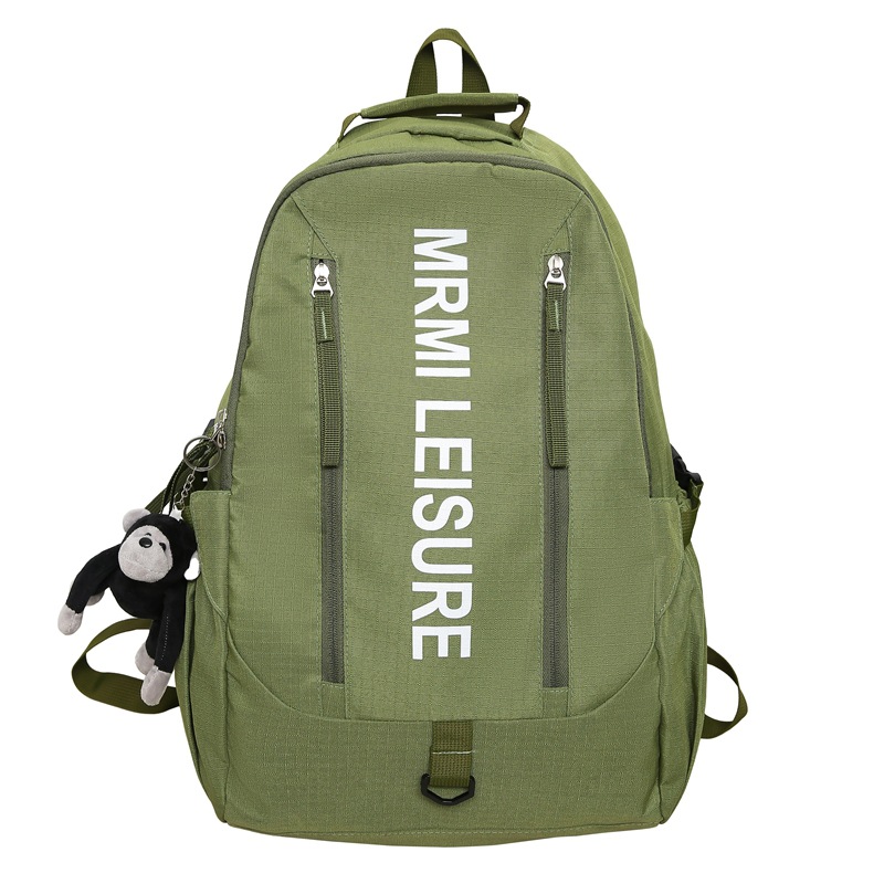 Mochila de gran capacidad impermeable y resistente al desgaste 2024 nueva mochila de ocio salvaje para estudiantes universitarios de secundaria y preparatoria al por mayor