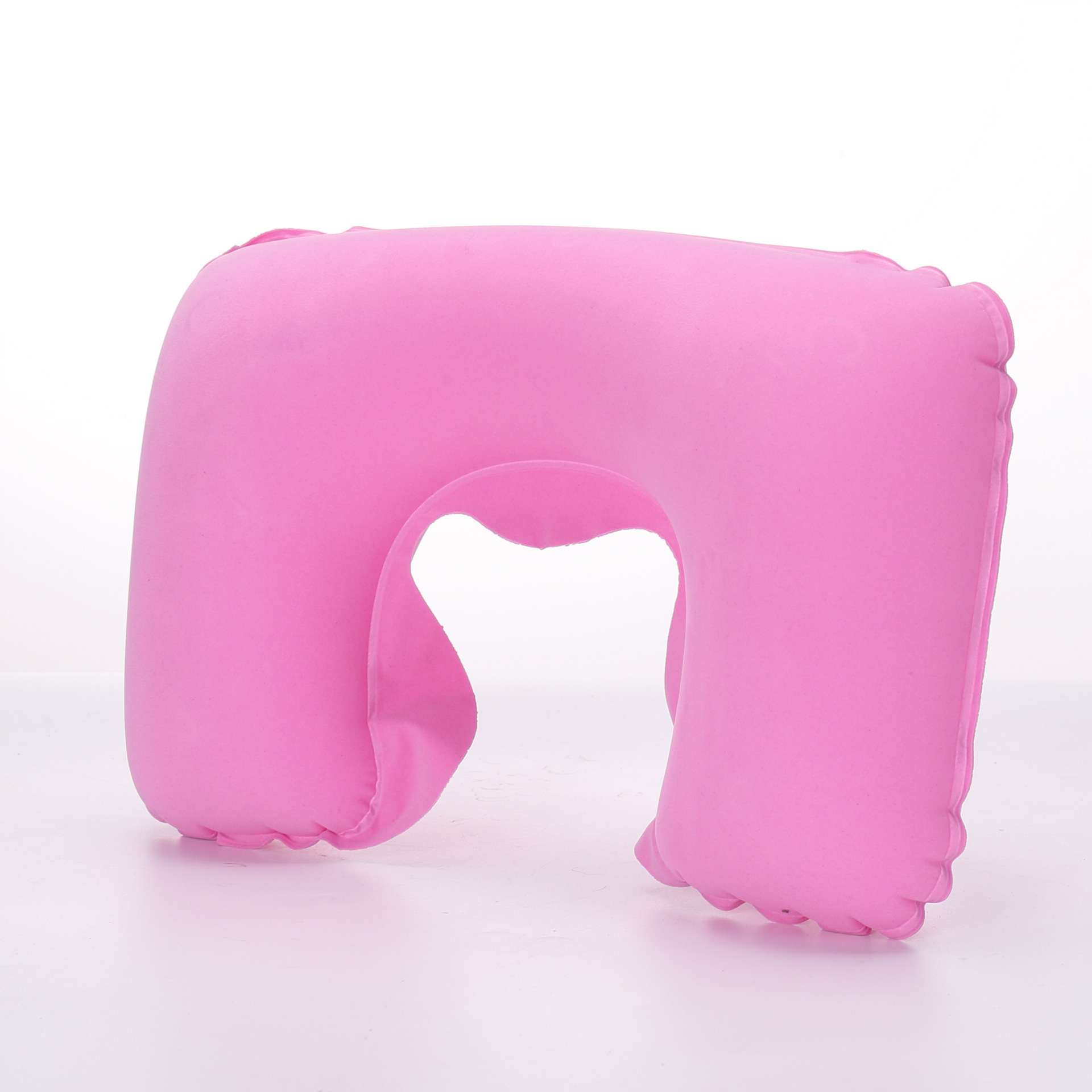 PVC Kadife Şişirilebilir U Şeklinde Yastık Boyun Yastığı Seyahat U Şeklinde Yastık Yaşlık Havacılık Yastığı Uçak Yastığı Seyahat Yastığı Şişirilebilir Boyun Yastığı