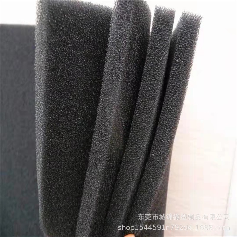 爆破海绵聚氨酯过滤绵网状透气防尘新能源过滤棉生化绵防火阻燃绵