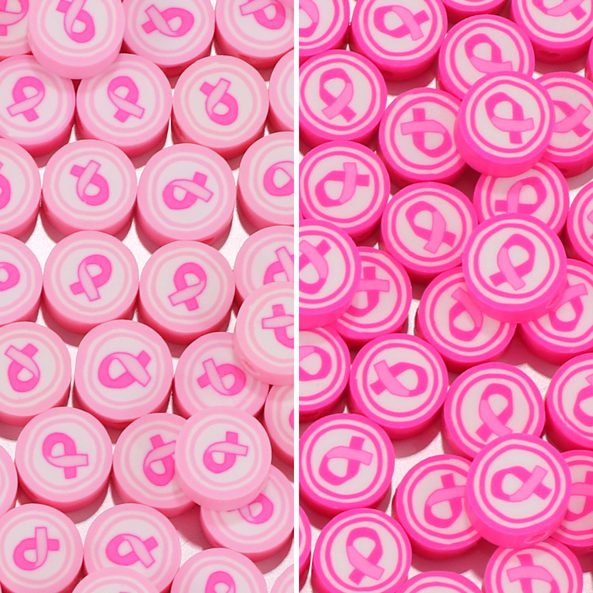 Accesorios de la joyería cerámica suave bufanda de seda cinta de cinta suelta cuentas hechas a mano material de bricolaje pulsera collar