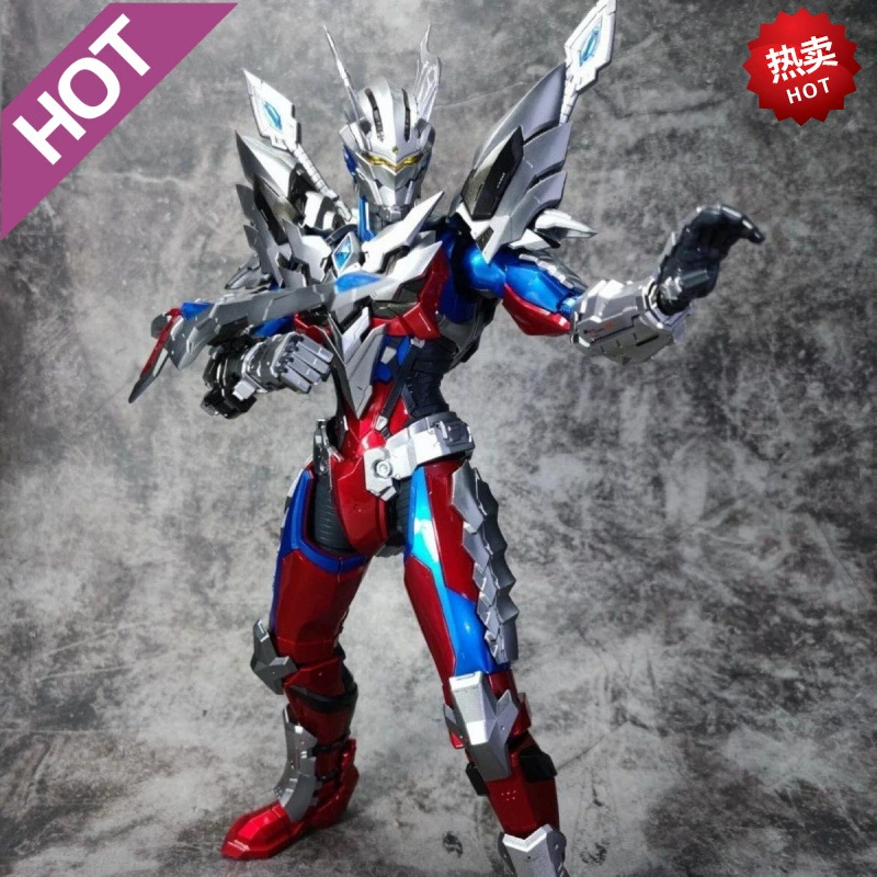 Ультра, многофункциональная подвижная Ultraman Tiga, золотая игрушка для мальчиков, трансформер, кукла