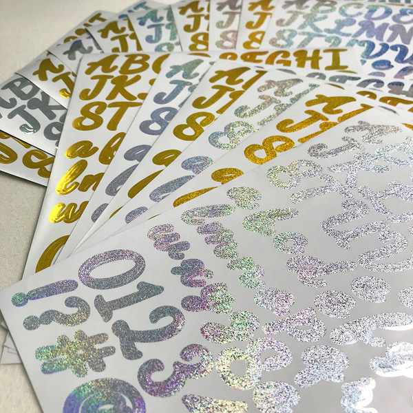 Sticker writing