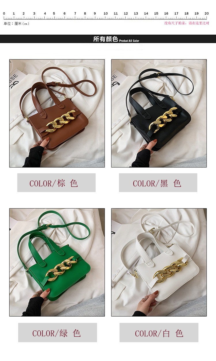 Fashion Acrylic Thick Chain Shoulder Messenger Portable Bag Wholesale display picture 23