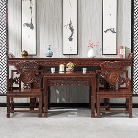 实木床;实木沙发;餐桌