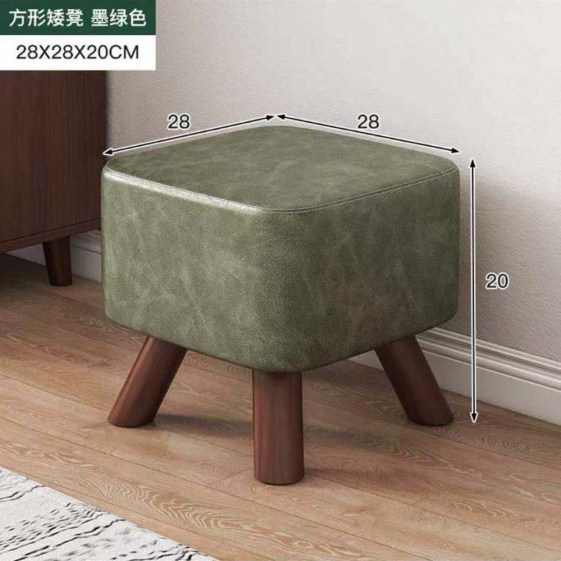 Taburete de sofá de tela para el hogar Taburete pequeño multifuncional de moda Taburete redondo de red de Internet Mesa de centro de la sala de estar Taburete de asiento Taburete para zapatos al por mayor
