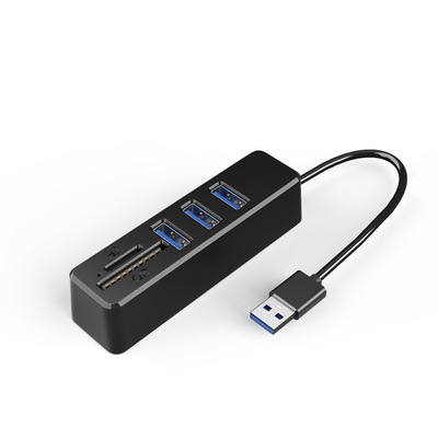 爆款usb分線器 讀卡器 擴展安卓手機U盤TF SD相機多功能轉換combo