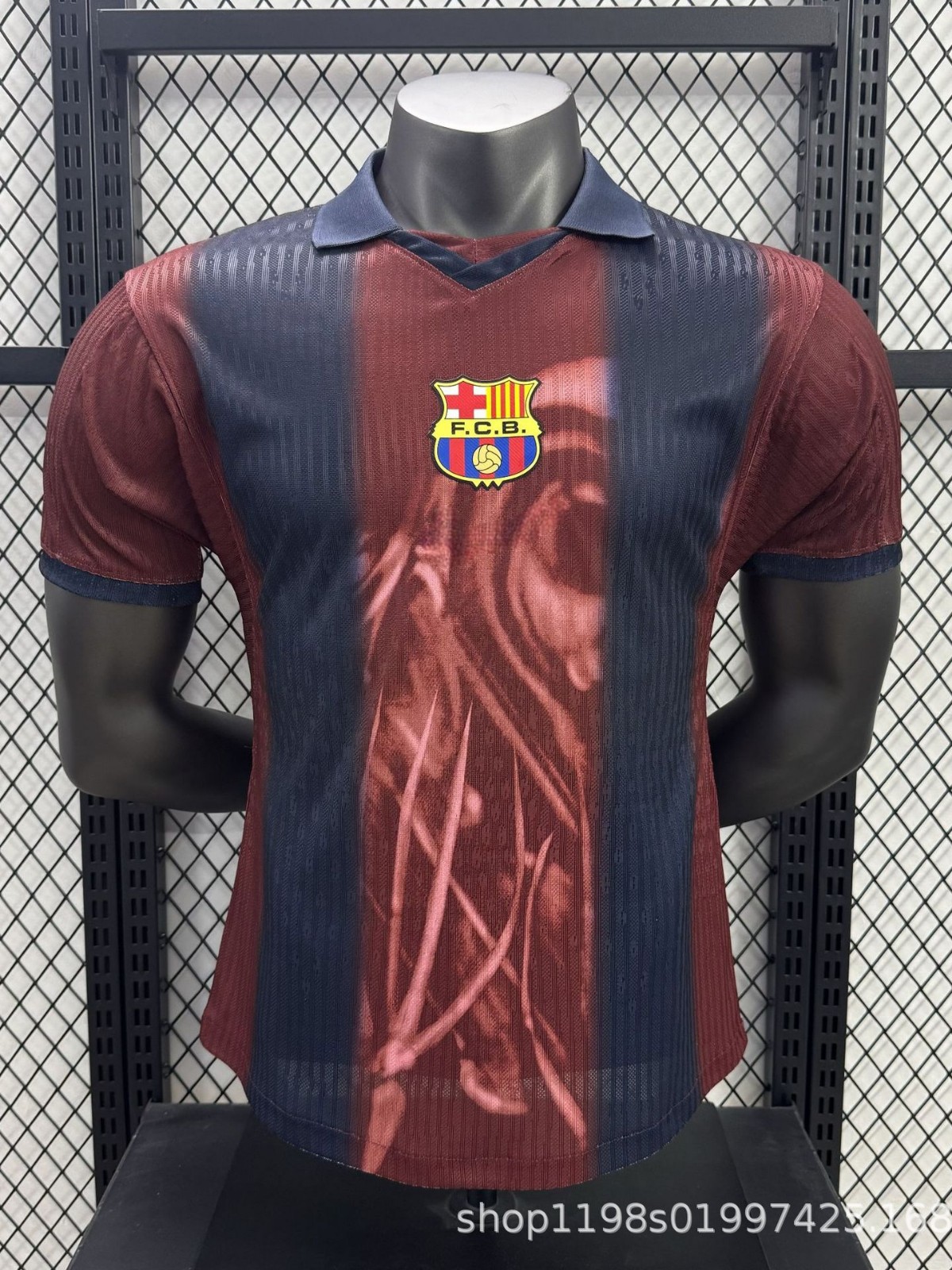 Barcelona local jugador versión No. 10 Messi Ronaldinho No. 7 Figo Feelings Retro Barcelona camiseta de fútbol