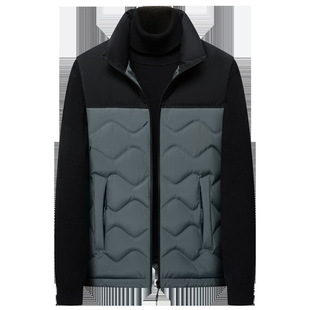 Men's down Vest 2025 Simple Versatile Autumn and Winter New Style Vest 90% White Duck down Outerwear Cross-Border Wholesale