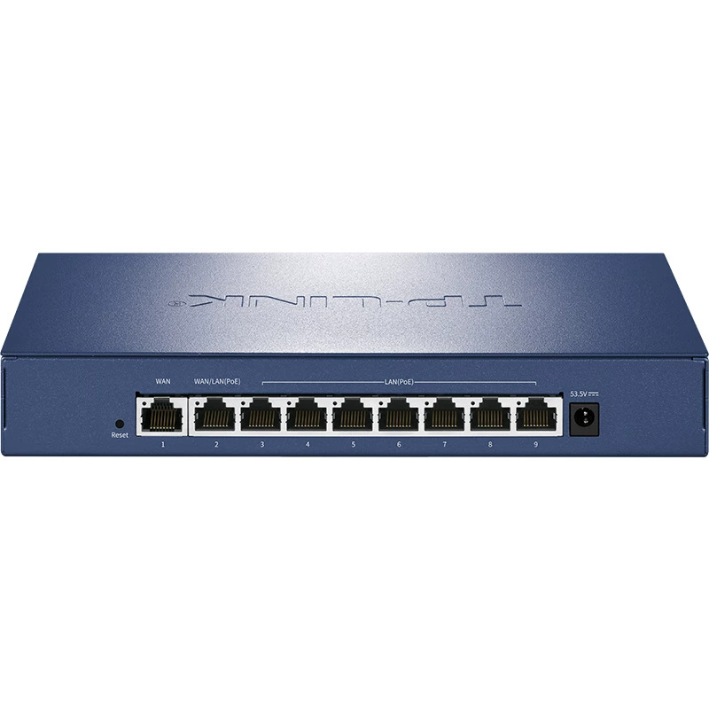 TP-LINK TL-R5009PE-AC PoE·AC встроенный корпоративный маршрутизатор 9 портов 2.5G через гигабитный