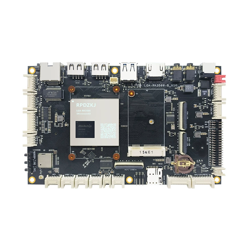 Платформа для разработки ядра (Rockchip) RK3566 LGA — четырёхъядерный A55 1.8ГГц, 2–4 ГБ, MIPI/LVDS/HDMI