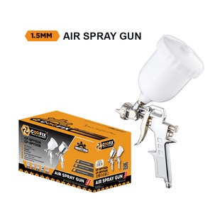 COOFIX pneumatic spray gun automotive sheet metal high atomization spray gun upper pot plastic pot stainless steel pot