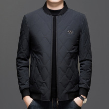 品牌男装短款棉衣服男中青年2025冬季棒球领休闲棉服时尚保暖外套