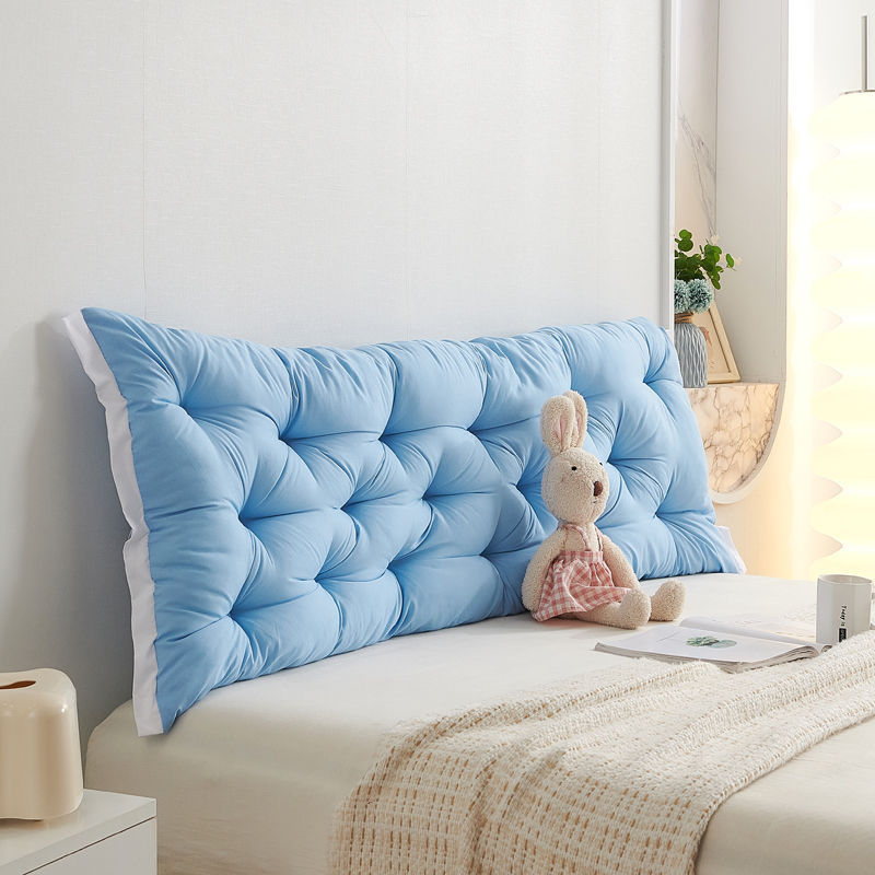 Cojín de cabecera dormitorio princesa ins almohada respaldo de cama tatami bolso suave sofá de dormitorio protección de cintura anticolisión