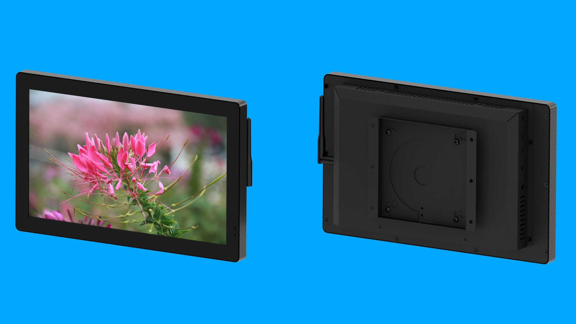 13.3寸19B款壁掛純平黑色效果圖