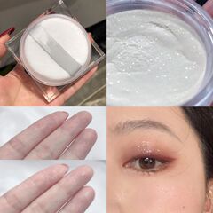 李佳奇は空気蜜粉珠光散粉化粧粉微閃定化粧粉餅女性防水防汗四金色を推薦した