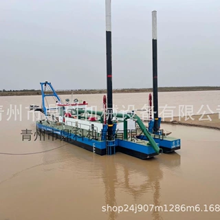 小型清淤船  河道清理设备   挖泥船生产厂家
