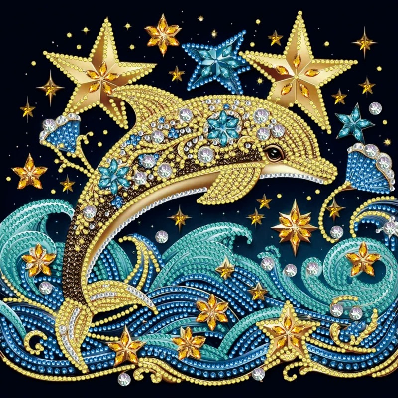 Pintura de Diamantes 5D con Forma Irregular de Princesa de Fantasía, Pintura de Diamantes DIY, Pintura de Diamantes con Puntos de Cristal, 30×30