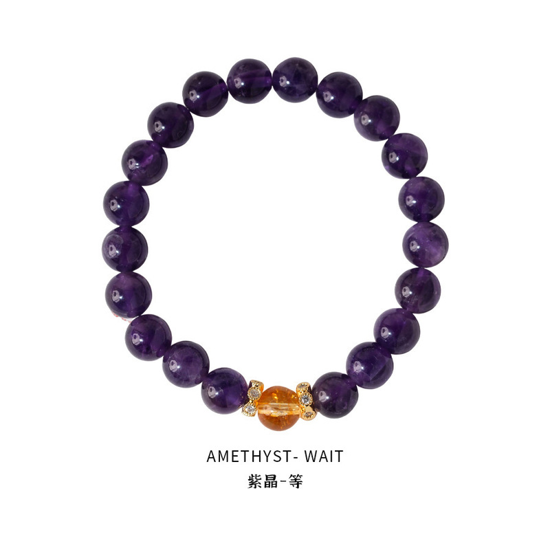 晗珞~草莓晶珍珠玉石猫眼石手链清新甜美手串时尚百搭手饰女小众|undefined