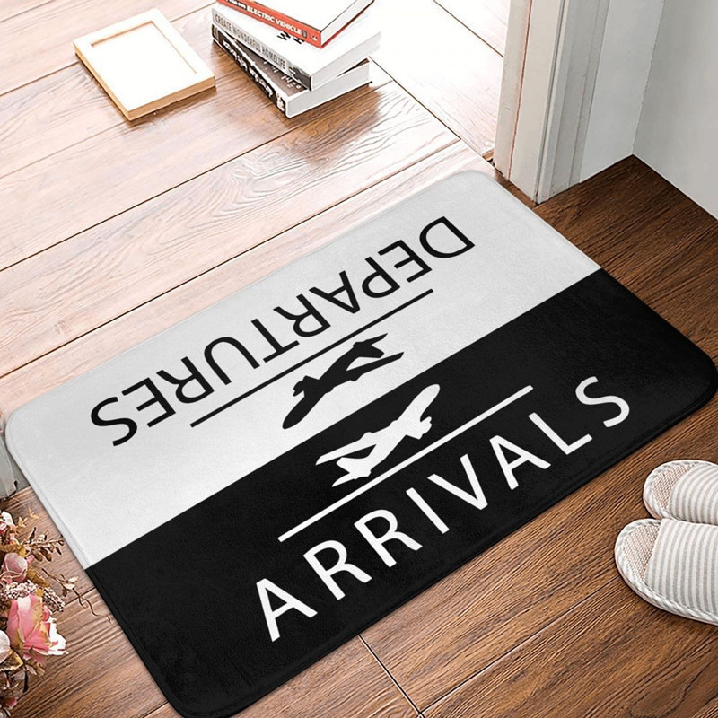 Cross-Border Hot-Selling Aircraft Sign Floor Mats, Entrance Entrance, Non-Slip, Dirt-Resistant, Easy-Care Door Mats, Bathroom Wear-Resistant Foot Mats