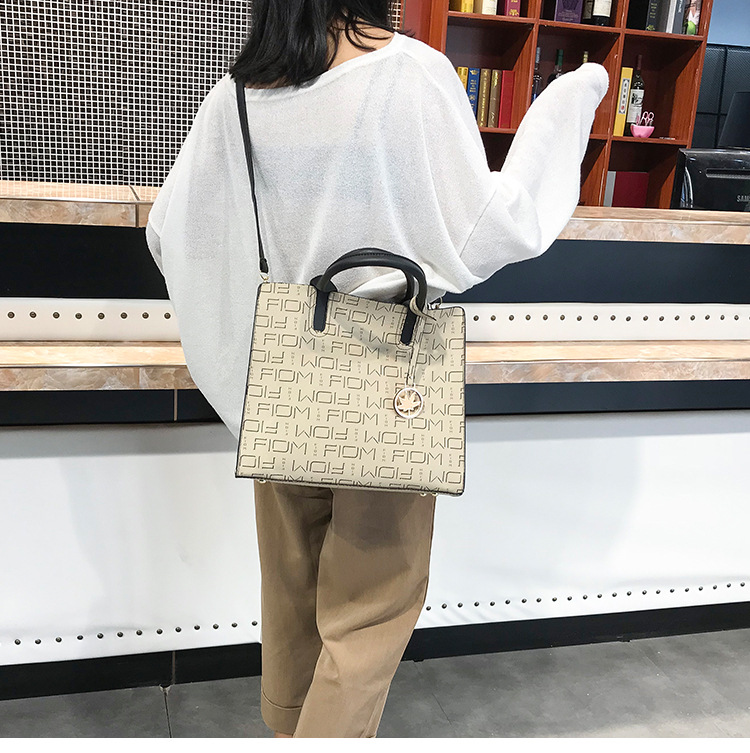 New European and American cross-border fashion women's bag three-piece set, mother-and-child bag, versatile, large-capacity crossbody single-shoulder bag undefined