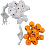 Хэллоуин призрак фестиваль вечеринка событие макет сцены реквизит тыква череп струнные огни Хэллоуин сцена атмосфера макет