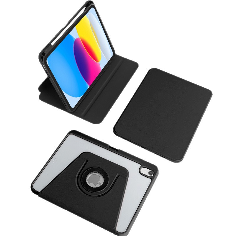 Suitable for Ipad10.2 Magnetic Detachable Protective Case 10Th Generation Protective Case Pro11 Leather Case Ipad10.9 Rotating