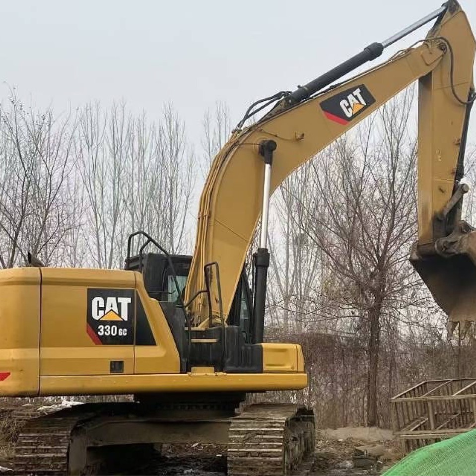 Exportación del mercado de Shanghai Hefei de segunda mano Carter 320 excavadora 400 juegos en stock